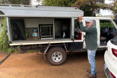 Gen 15 hydrogen system mounted under campervan tray