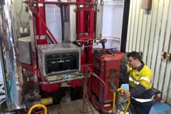 Gen 20 Hydrogen fuel systems on a 16 Liter Coogee chemicals Diesel Truck
