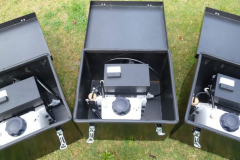 Gen 20 hydrogen generator systems in steel enclosure boxes 40 cm x 30 cm x 30 cm high