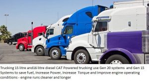 Trucks with hydrogen systems save fuel and increase engine torque
