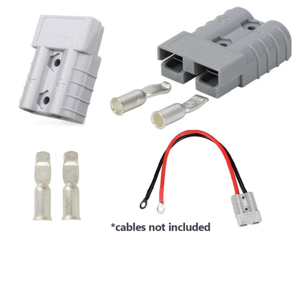 50 amp Anderson Plugs and Plug lugs strong high conductivity