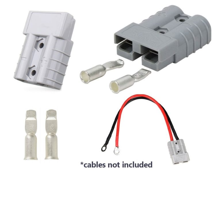 50 amp Anderson Plugs and Plug lugs strong high conductivity