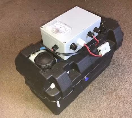 Gen 10 Hydrogen Generator kit in Battery Box enclosure 41cm x 21cm x 33cm high ideal for engines up to 4.5 litre.
