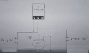 Power MOSFET voltage regulator