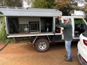 Gen 15 hydrogen system mounted under campervan tray