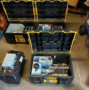 Gen 10, and Gen 20 systems in dewalt box