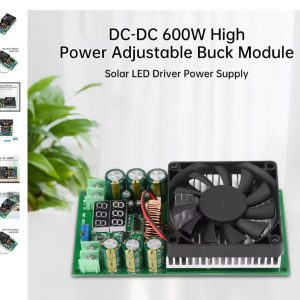 DC-DC 600W 30A reducer module, adjustable CV DC reducer converter, 120V 100V 96V 84V