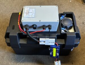 Gen 20 mounted in Marine battery box